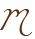m